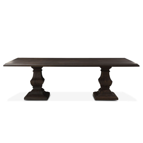 Nimes 98" Dining Table in Vintage Brown from Home Trends & Design - Luna Furniture