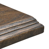 Nimes 98" Dining Table in Weathered Mango from Home Trends & Design - Luna Furniture