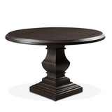 Nimes 48" Round Dining Table in Vintage Brown from Home Trends & Design - Luna Furniture