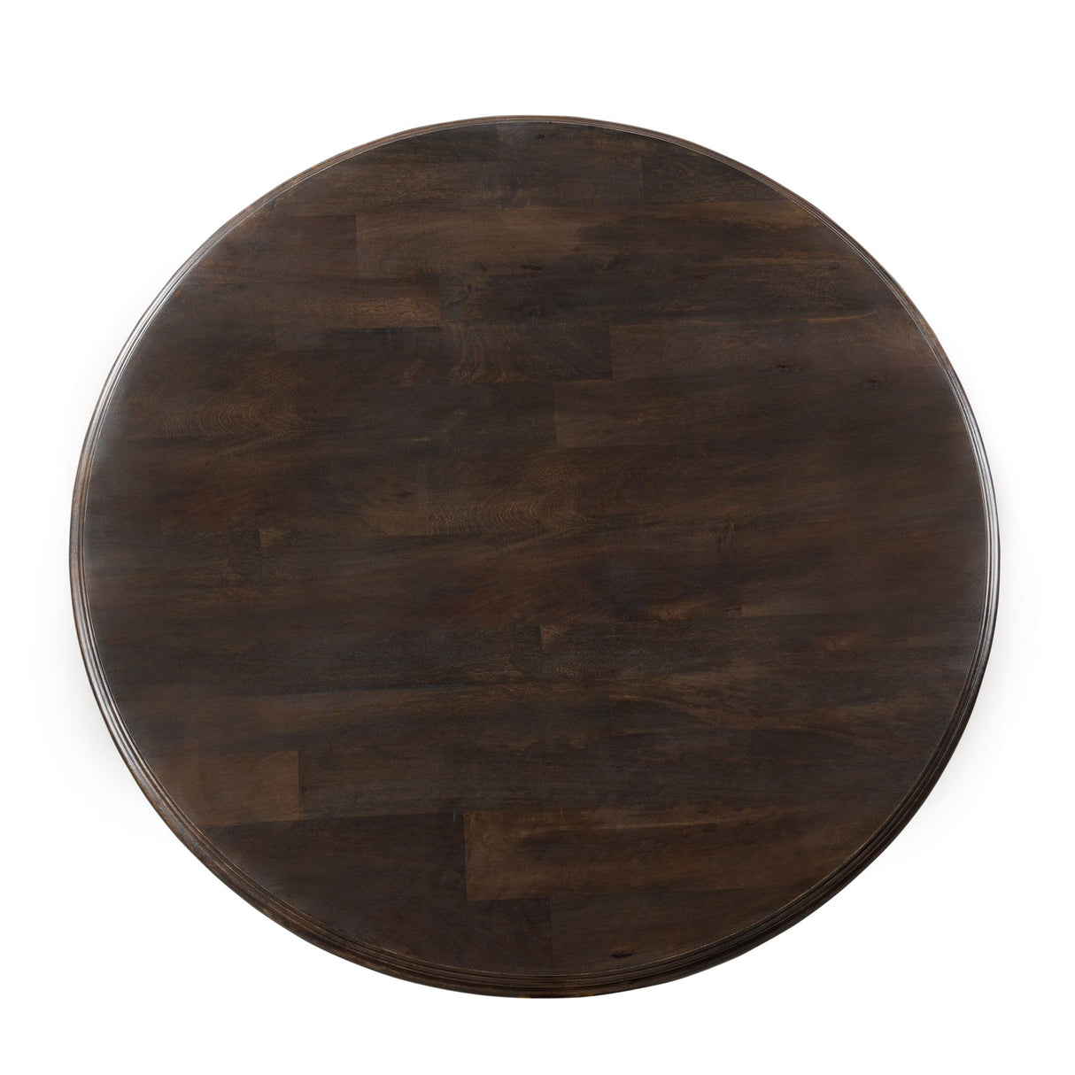 Nimes 60" Round Dining Table in Vintage Brown from Home Trends & Design - Luna Furniture