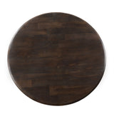 Nimes 60" Round Dining Table in Vintage Brown from Home Trends & Design - Luna Furniture