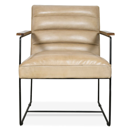 New York Tony Accent Chair in Antique Ivory from Home Trends & Design - Luna Furniture