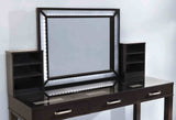 Stephanie Obsidian Gray Vanity Set from Furniture of America - Luna Furniture
