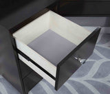 Tracie Obsidian Gray Vanity Set from Furniture of America - Luna Furniture