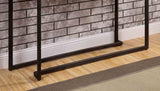 Izar White/Gun Metal Coffee Table from Furniture of America - Luna Furniture