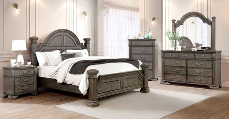 Pamphilos Gray Traditional Bedroom Set from Furniture of America - Luna Furniture