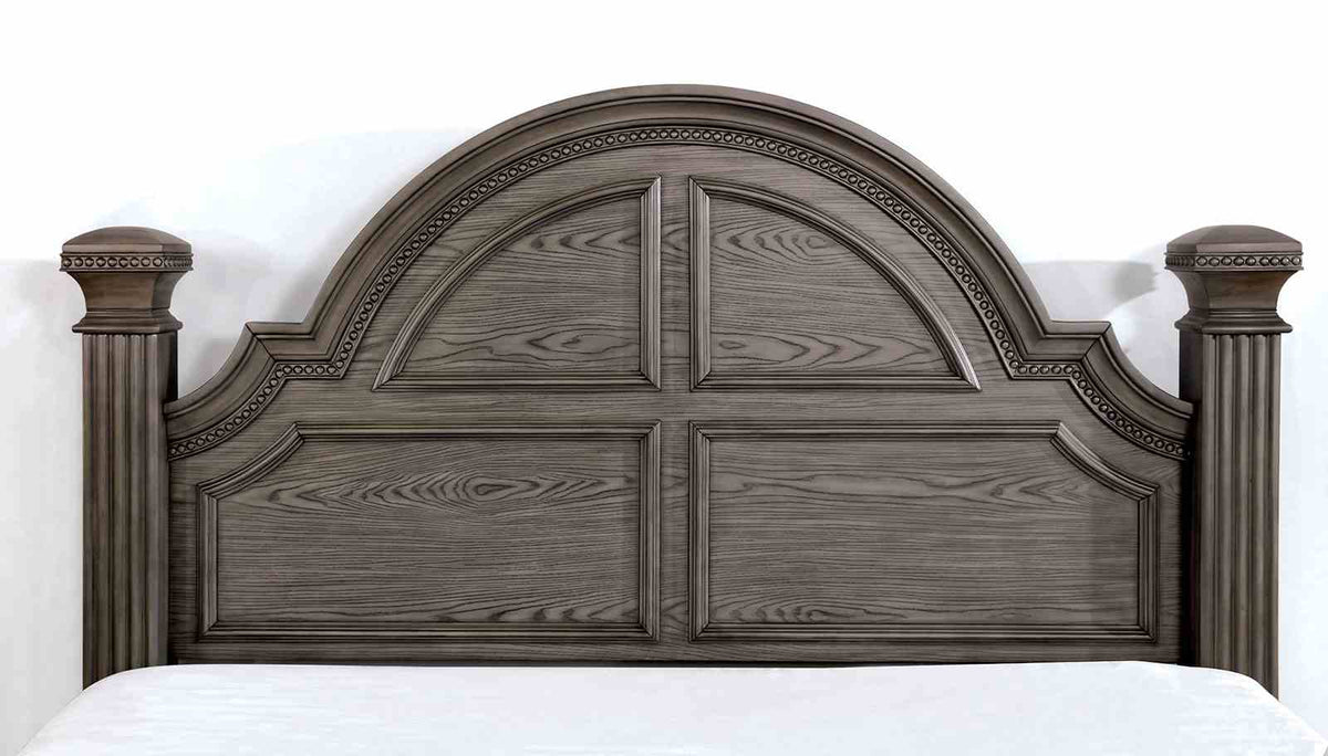 Pamphilos Gray 5-Piece Queen Bedroom Set from Furniture of America - Luna Furniture