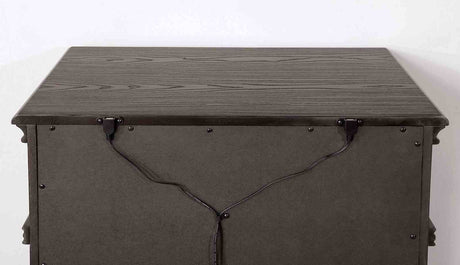 Pamphilos Gray King Bed from Furniture of America - Luna Furniture