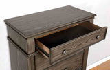 Pamphilos Gray King Bed from Furniture of America - Luna Furniture