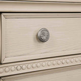 Pamphilos Antique White Queen Bed from Furniture of America - Luna Furniture