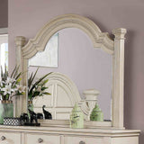 Pamphilos Antique White 5-Piece Queen Bedroom Set from Furniture of America - Luna Furniture