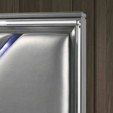 Emmeline Silver LED King Storage Platform Bed from Furniture of America - Luna Furniture