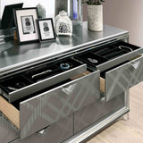 Emmeline Silver Dresser from Furniture of America - Luna Furniture