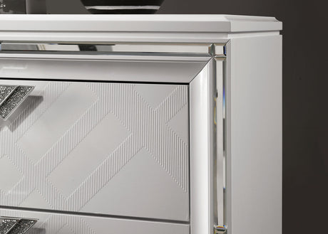 Emmeline White Night Stand from Furniture of America - Luna Furniture