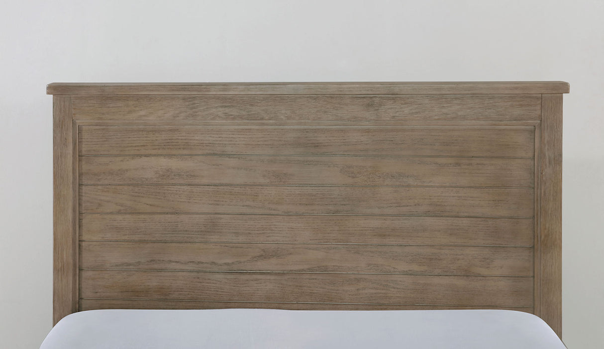 Vevey Wire-Brushed Warm Gray Full Bed from Furniture of America - Luna Furniture