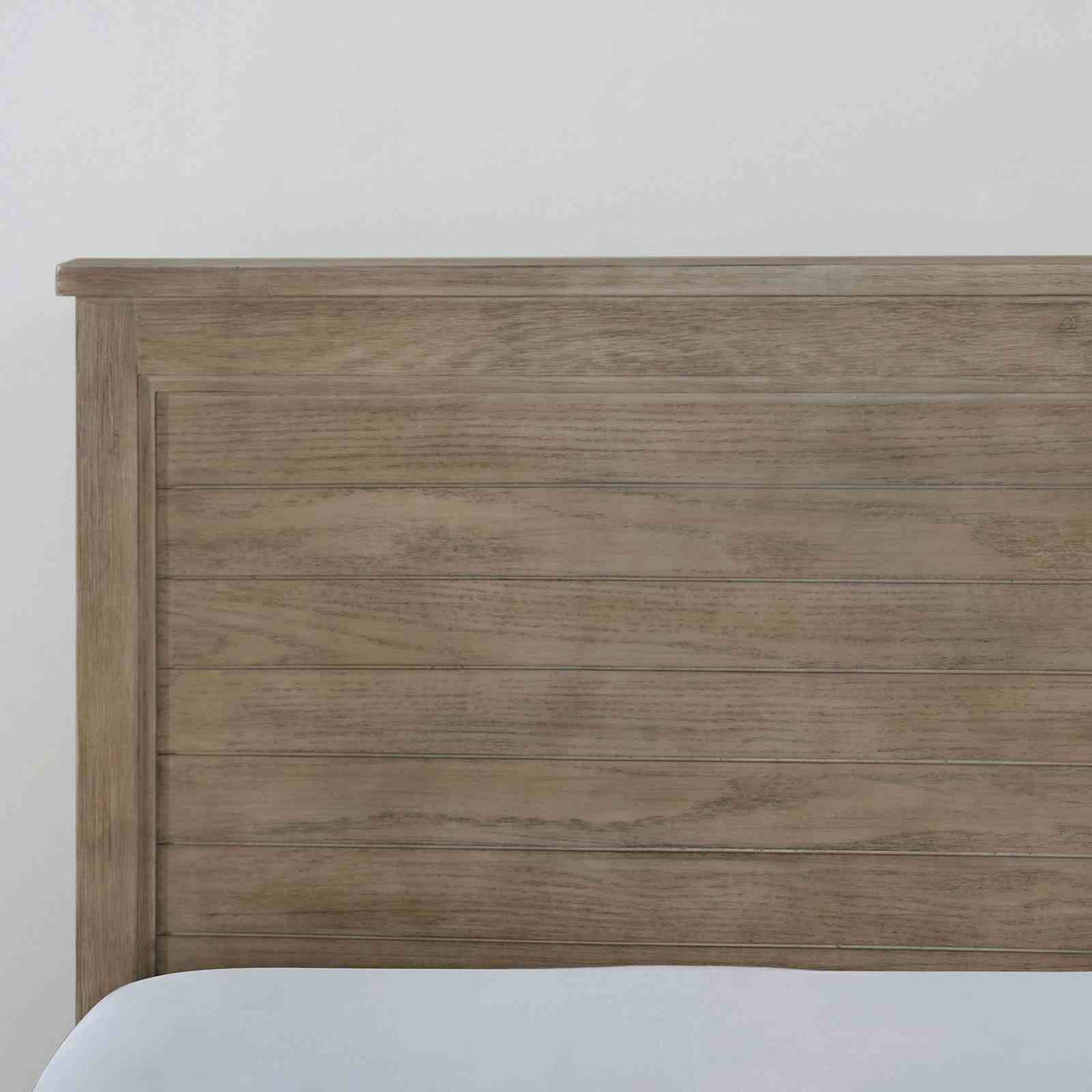 Vevey Wire-Brushed Warm Gray Twin Bed from Furniture of America - Luna Furniture