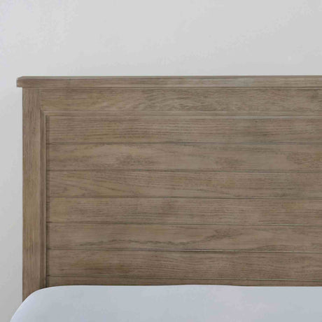 Vevey Wire-Brushed Warm Gray Twin Bed from Furniture of America - Luna Furniture
