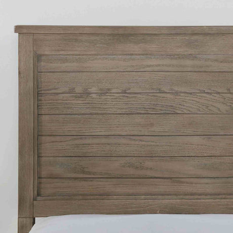 Vevey Wire-Brushed Warm Gray Twin Bed from Furniture of America - Luna Furniture