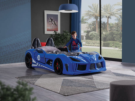 Trackster Blue Bed from Furniture of America - Luna Furniture