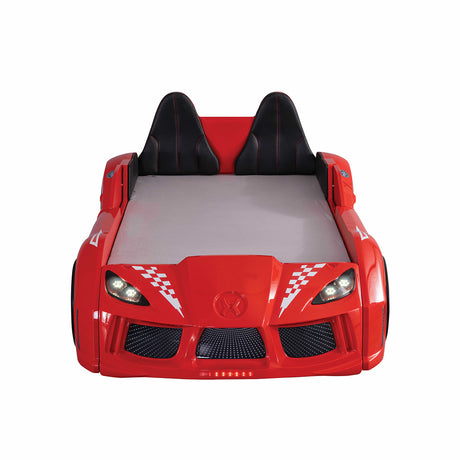 Trackster Red Bed from Furniture of America - Luna Furniture