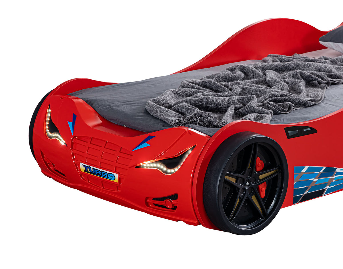 Roadstar Red Car Bed from Furniture of America - Luna Furniture