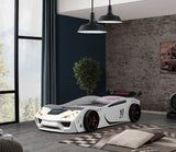 Pacefinder White Car Bed from Furniture of America - Luna Furniture