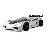 Pacefinder White Car Bed from Furniture of America - Luna Furniture