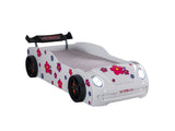 Jourley White Car Bed from Furniture of America - Luna Furniture