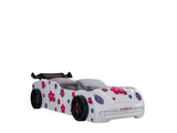 Jourley White Car Bed from Furniture of America - Luna Furniture