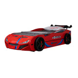 Tracklite Red Car Bed from Furniture of America - Luna Furniture