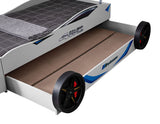 Tracklite White Car Bed from Furniture of America - Luna Furniture