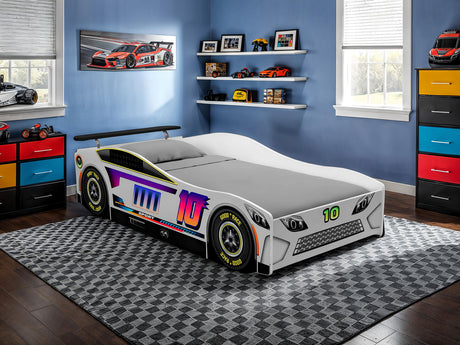 Karsten White Car Bed from Furniture of America - Luna Furniture