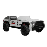 Overlander Black/White Car Bed from Furniture of America - Luna Furniture