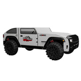 Overlander Black/White Car Bed from Furniture of America - Luna Furniture