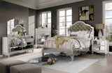 Eliora Silver E.King Bed from Furniture of America - Luna Furniture