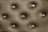 Eliora Silver Button Tufted Queen Bed from Furniture of America - Luna Furniture