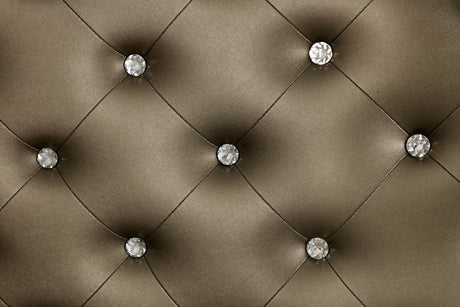 Eliora Silver California King Bed from Furniture of America - Luna Furniture