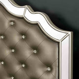 Eliora Silver E.King Bed from Furniture of America - Luna Furniture