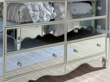 Eliora Silver E.King Bed from Furniture of America - Luna Furniture