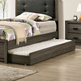 Roanne Gray/Charcoal Full Bed from Furniture of America - Luna Furniture