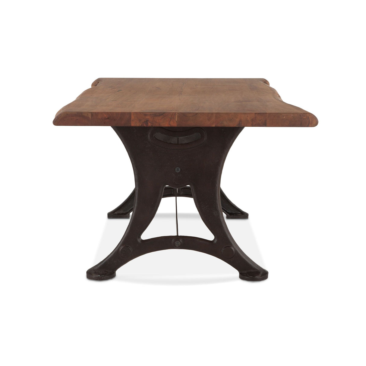 Organic Forge 80" Dining Table in Raw Walnut from Home Trends & Design - Luna Furniture