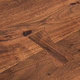 Organic Forge 72" Gathering Table in Raw Walnut from Home Trends & Design - Luna Furniture