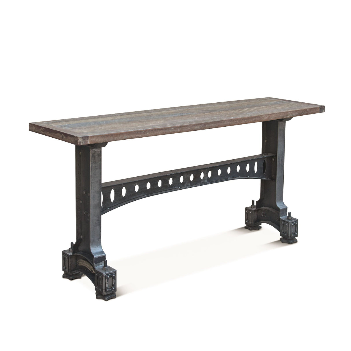 Old Mill 66" Console in Reclaimed Wood from Home Trends & Design - Luna Furniture
