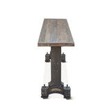 Old Mill 66" Console in Reclaimed Wood from Home Trends & Design - Luna Furniture