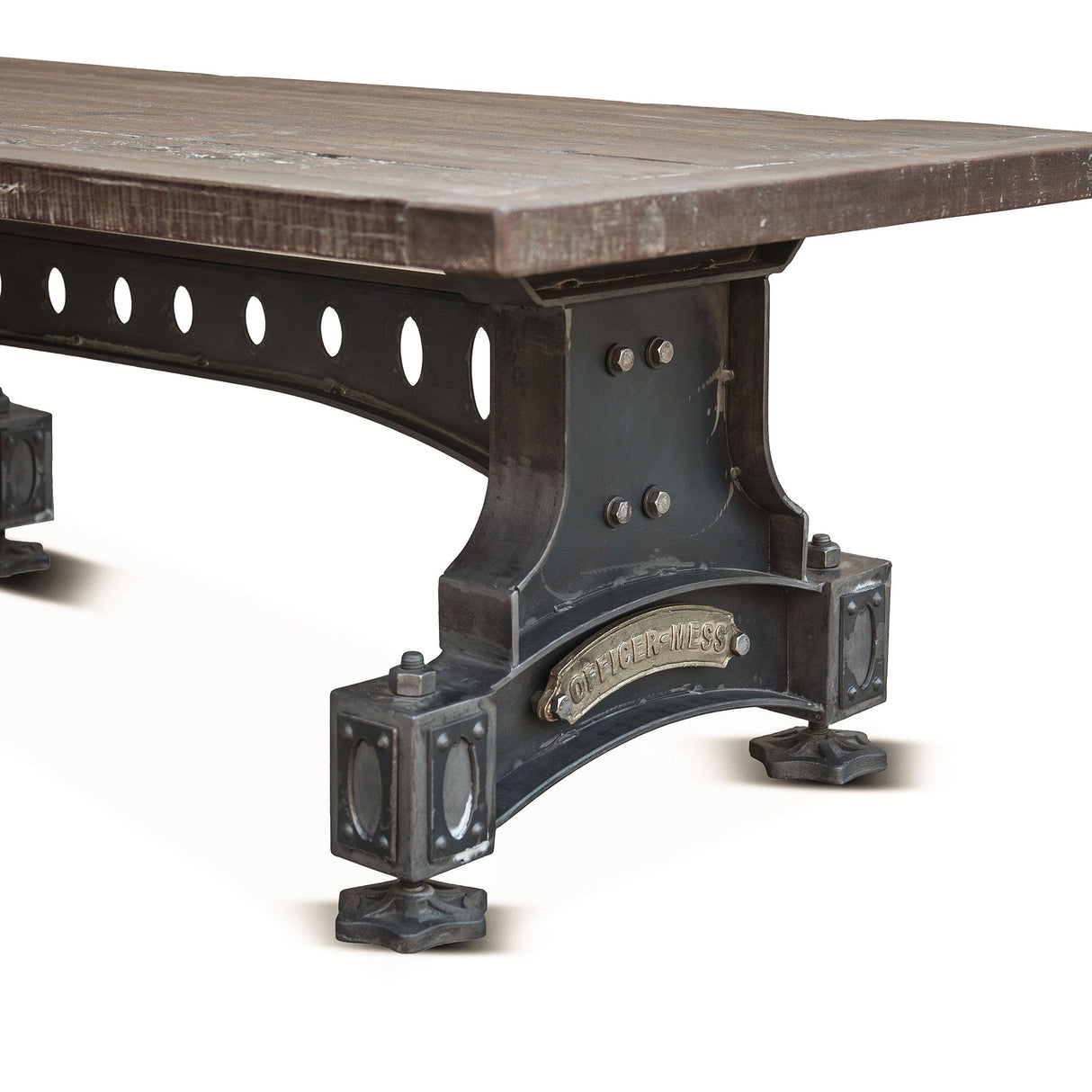 Old Mill 53" Coffee Table in Reclaimed Wood from Home Trends & Design - Luna Furniture