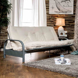 Plosh White 8" White Futon Mattress w/ Spring from Furniture of America - Luna Furniture