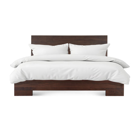 Piedmont Queen Bed in Coffee Bean from Home Trends & Design - Luna Furniture