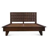 Palermo King Bed in Royal Brown from Home Trends & Design - Luna Furniture