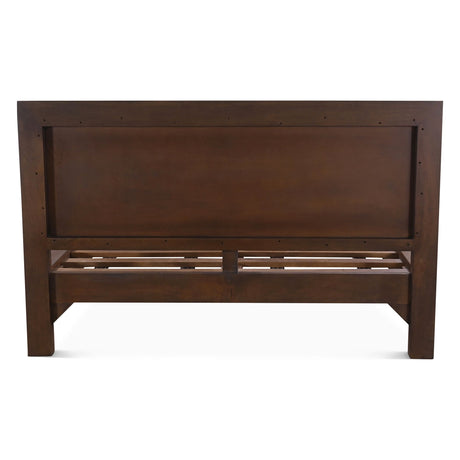 Palermo King Bed in Royal Brown from Home Trends & Design - Luna Furniture