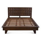 Palermo King Bed in Royal Brown from Home Trends & Design - Luna Furniture